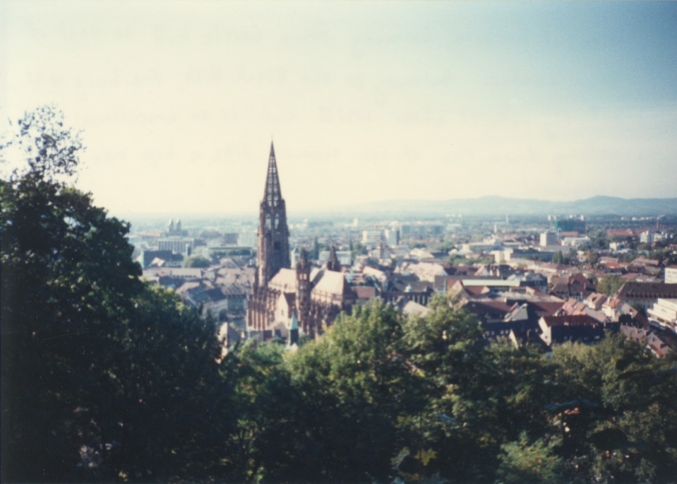 19941006 Freiburg from Castle Hill photo07